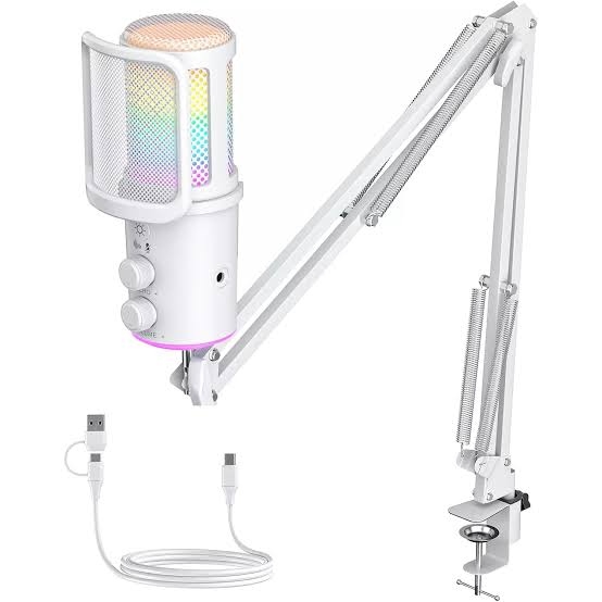 ONIKUMA M530 RGB USB Condenser Microphone