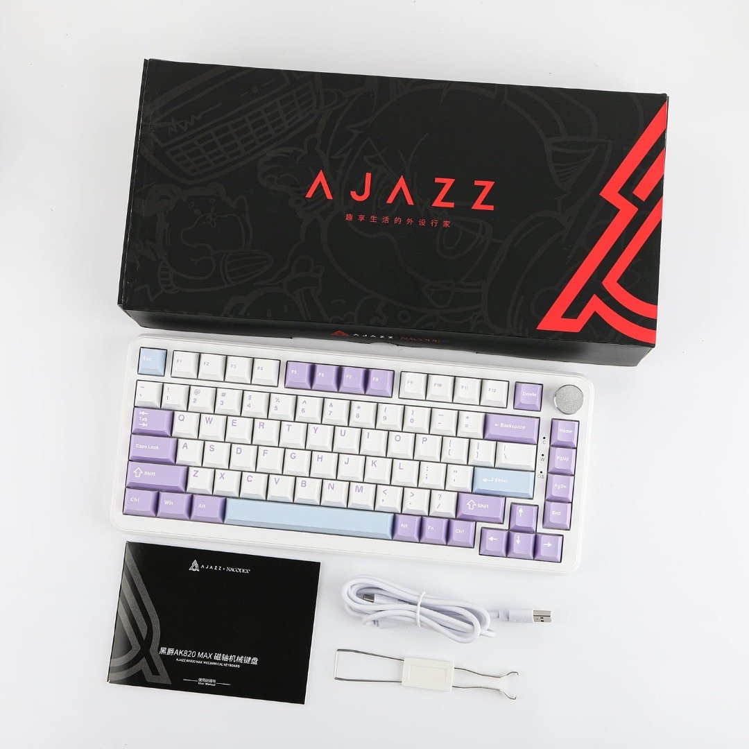 Ajazz AK820 MAX HE Mechanical Keyboard