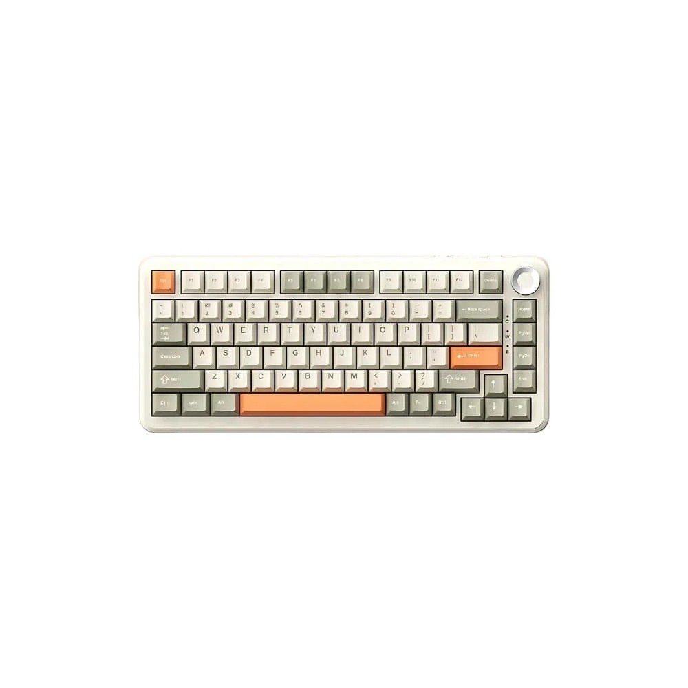 Ajazz AK820 MAX Tri-Mode Retro Mechanical Keyboard