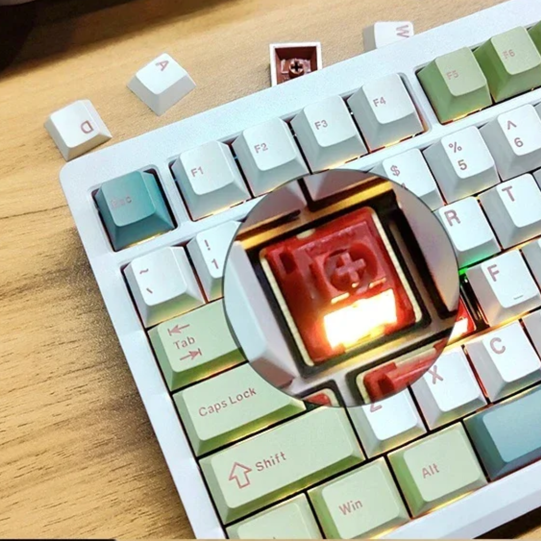 AJAZZ QS87 Max CNC Aluminum Alloy Mechanical Keyboard