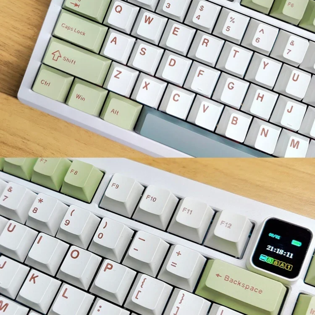 AJAZZ QS87 Max CNC Aluminum Alloy Mechanical Keyboard