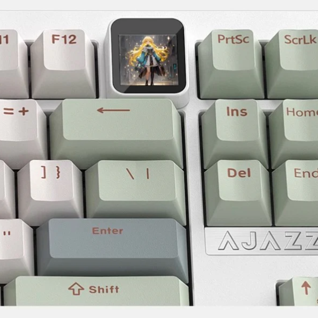 AJAZZ QS87 Max CNC Aluminum Alloy Mechanical Keyboard
