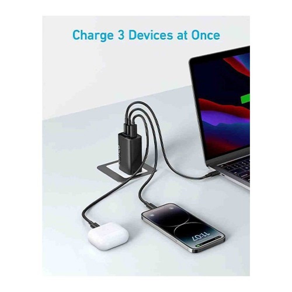 Anker 336 67W Three Port PD Adapter (White)
