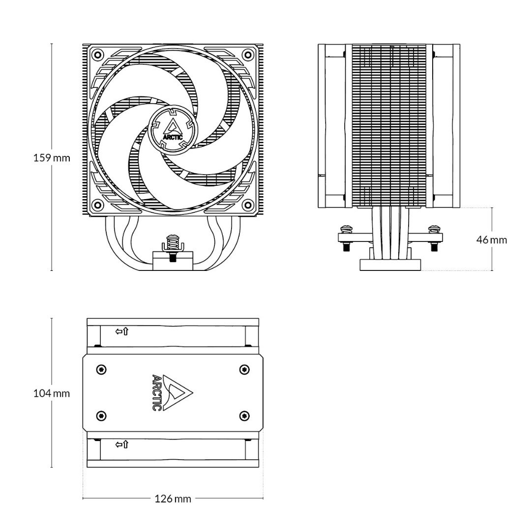 Arctic Freezer 36 ARGB Air CPU Cooler