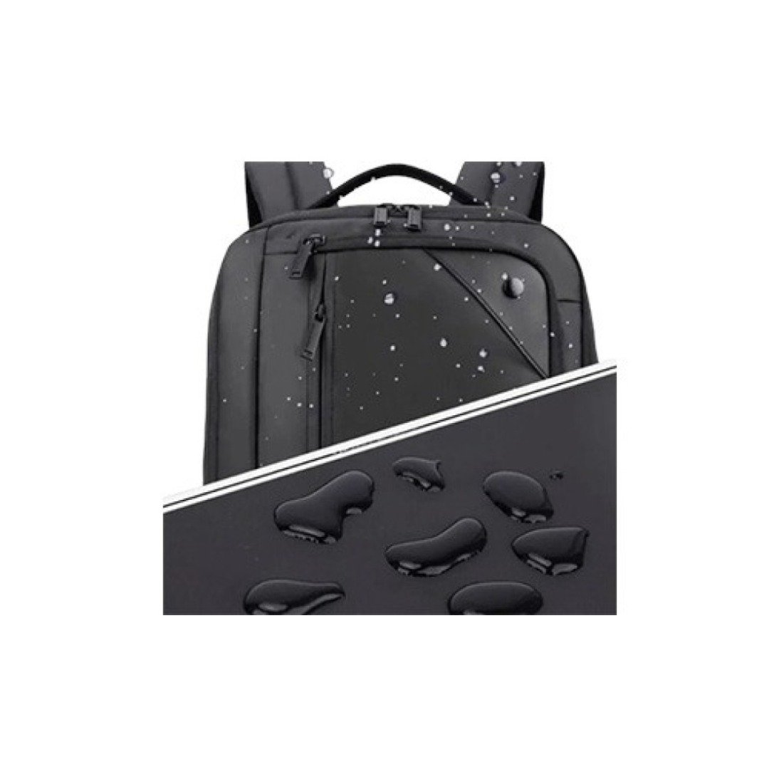Arctic Hunter 1500346 14-Inch Black Backpack With USB Port
