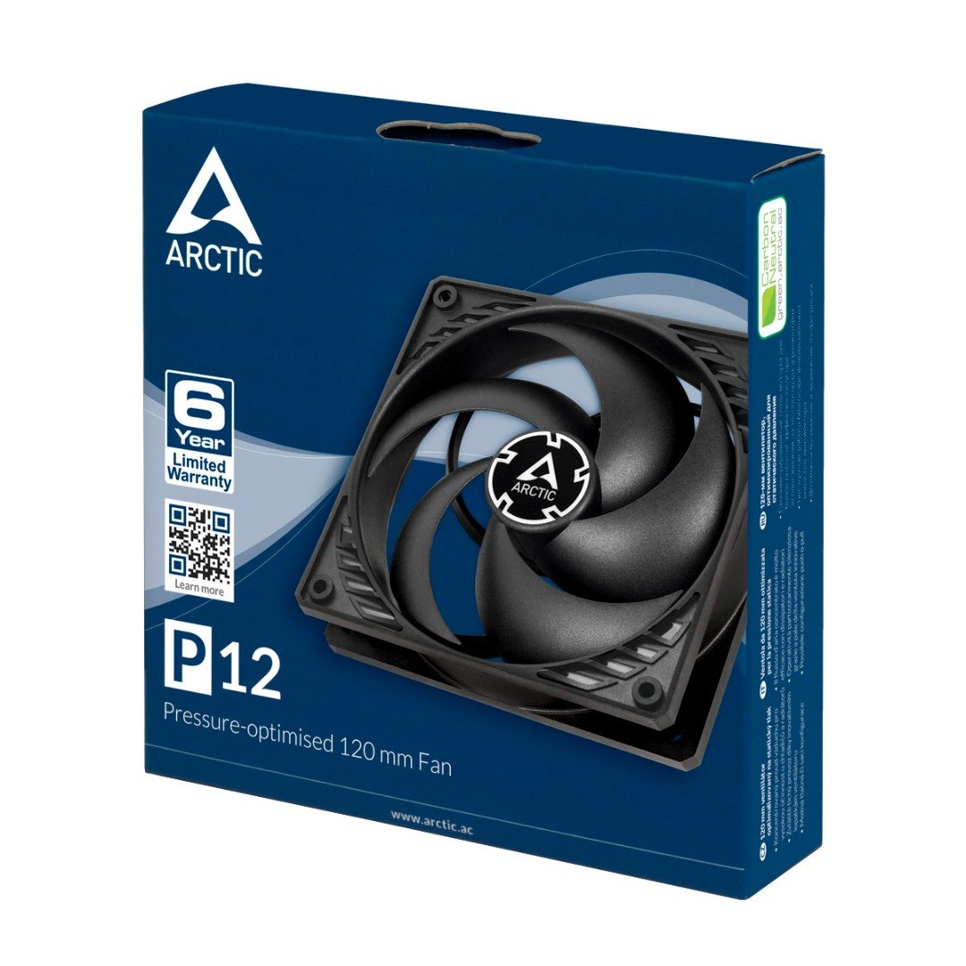 Arctic P12 Pressure-optimised  120 mm casing Fan