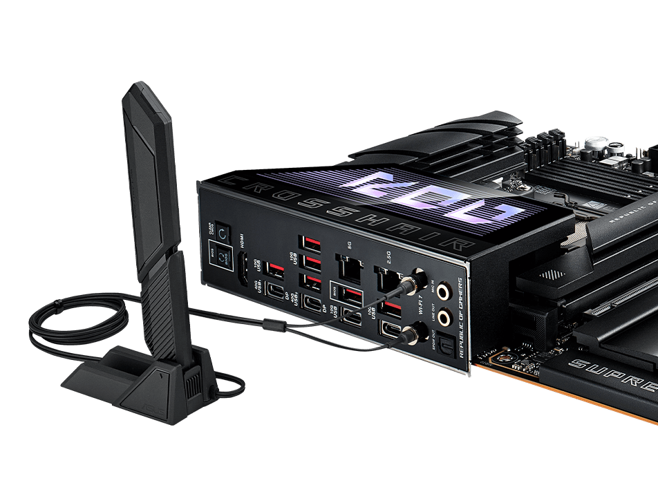 Asus Rog Crosshair X870E Hero AMD Socket AM5 ATX Motherboard