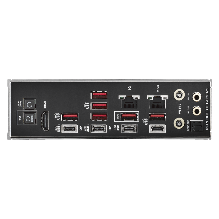 Asus Rog Crosshair X870E Hero AMD Socket AM5 ATX Motherboard