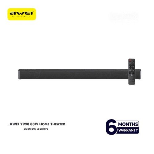AWEI Y998 80W Remote control Home Theater Surround With Bluetooth Speaker