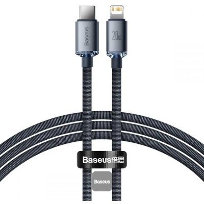 Baseus CAJY000203 Crystal Shine Type C to IP Fast Charging Data Cable (20W)
