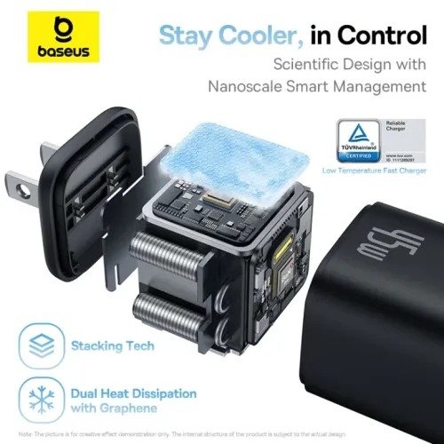 Baseus GaN6 45W Fast Charger Adapter