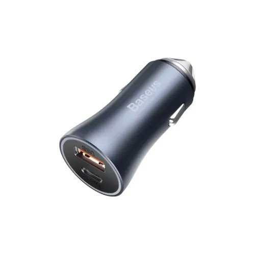Baseus TZCCJD-0G 40W Dual Port Mini Car Charger