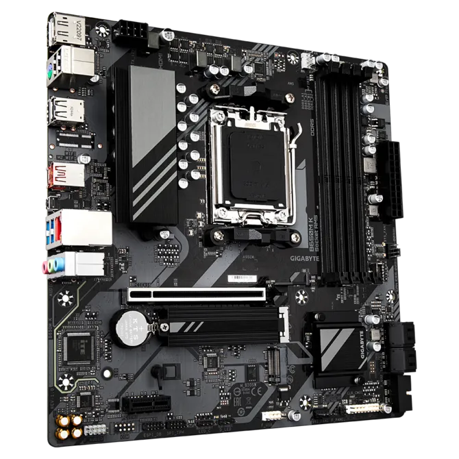 GIGABYTE B650M K AMD AM5 Micro-ATX Motherboard