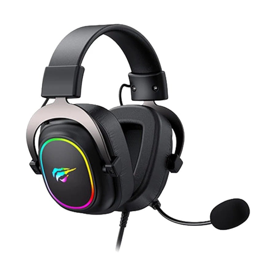 Havit HV-H2002P Over-Ear Wired Black+Ochre Gaming Headphone