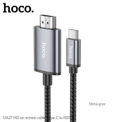 Hoco UA27 Type C to HDTV 4K Ultra HD Cable (2M)