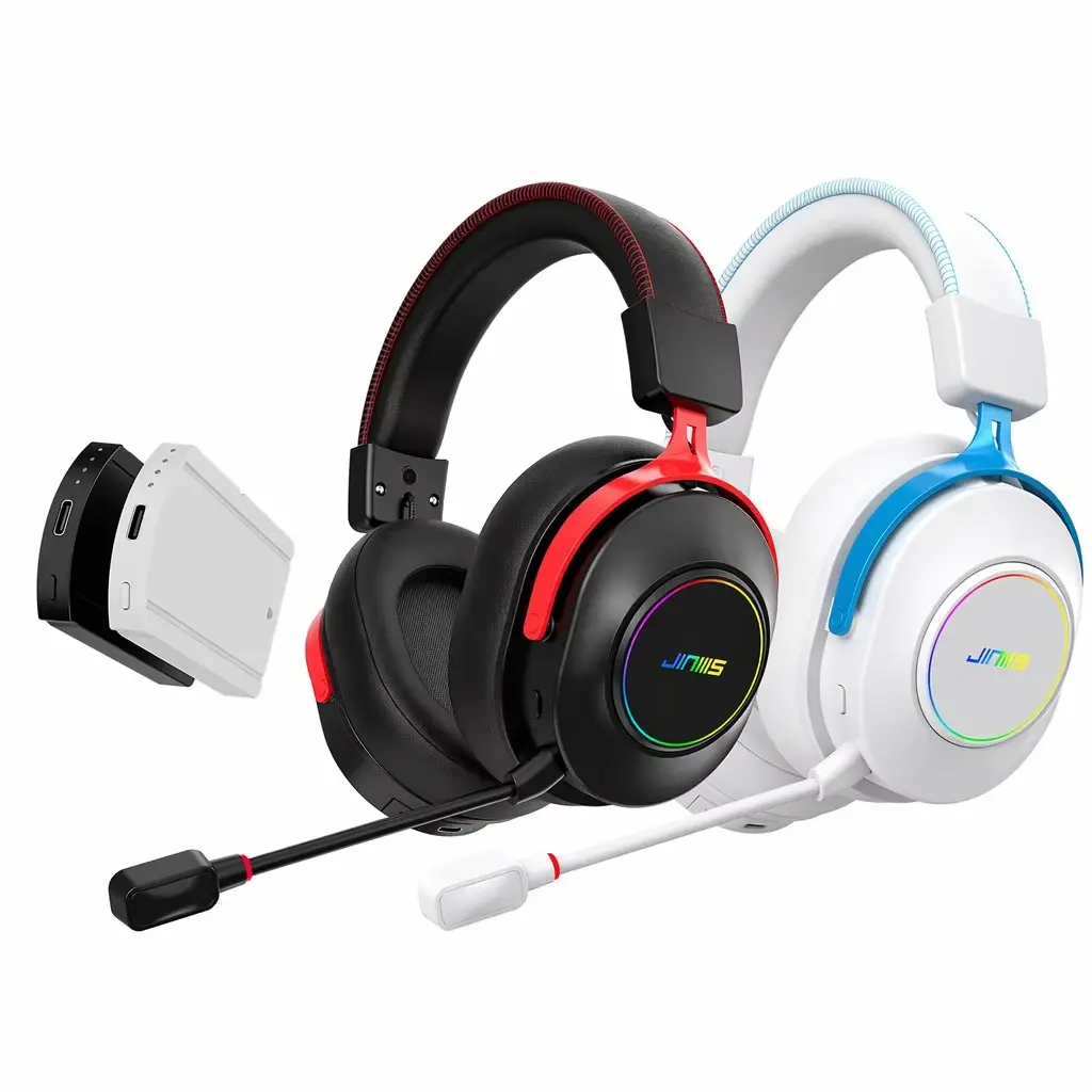 JINMS Cyclones V9 Plus Virtual 7.1 Surround RGB Lightweight Gaming Headset