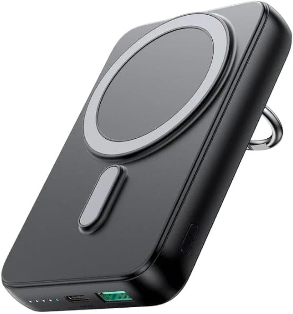 Joyroom JR-PBM01 10000mah Fast Charging With Stand Magnetic Wireless Power Bank Black (20W)