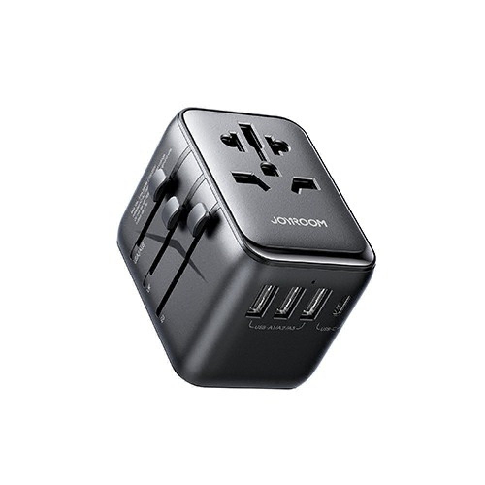 JOYROOM JR-TCW01 17W Universal Travel Adapter (Black)