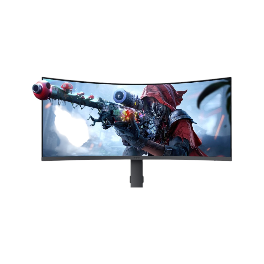KOORUI 34E6UC WQHD 34-inch VA 180Hz Curved Gaming Monitor
