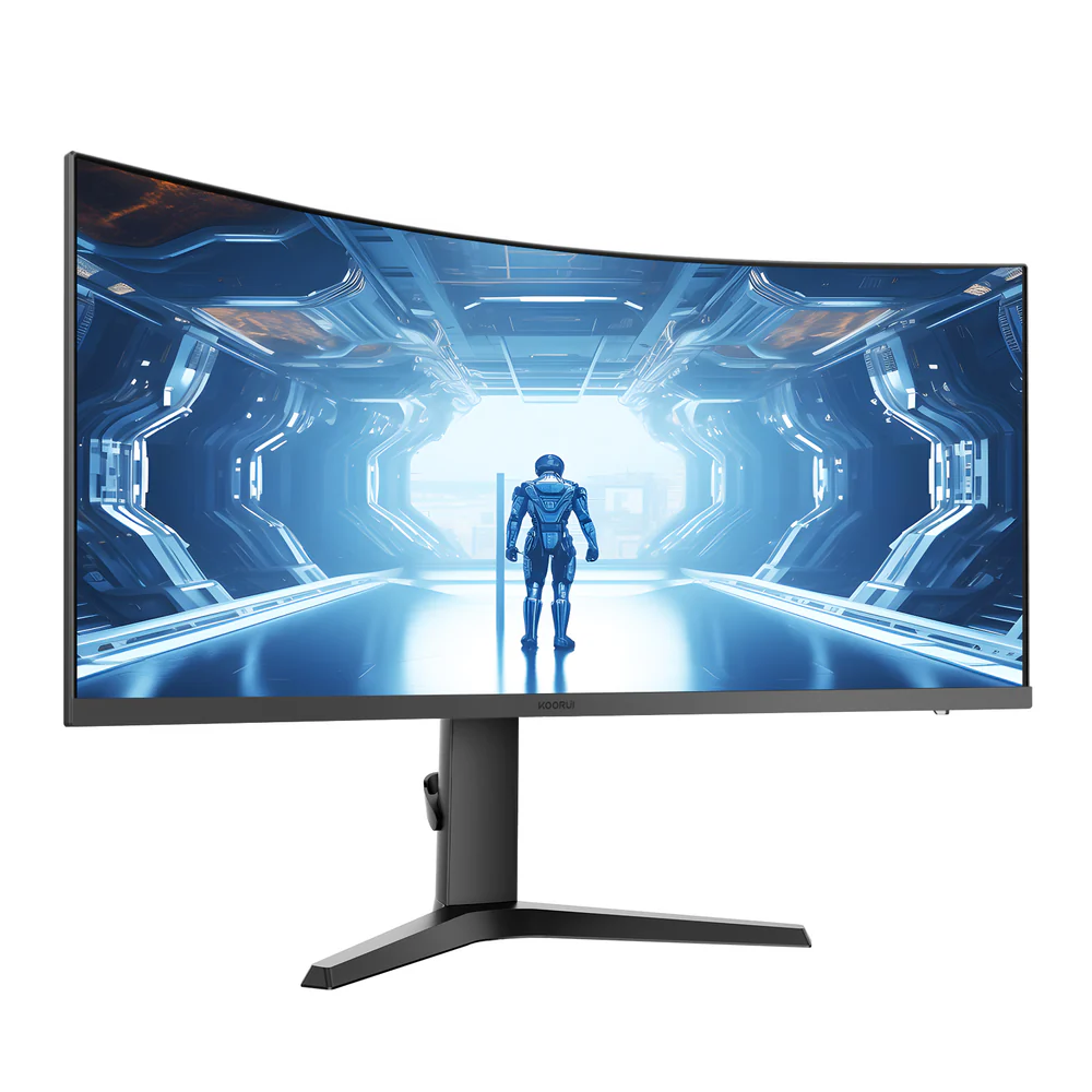 KOORUI 34E6UC WQHD 34-inch VA 180Hz Curved Gaming Monitor