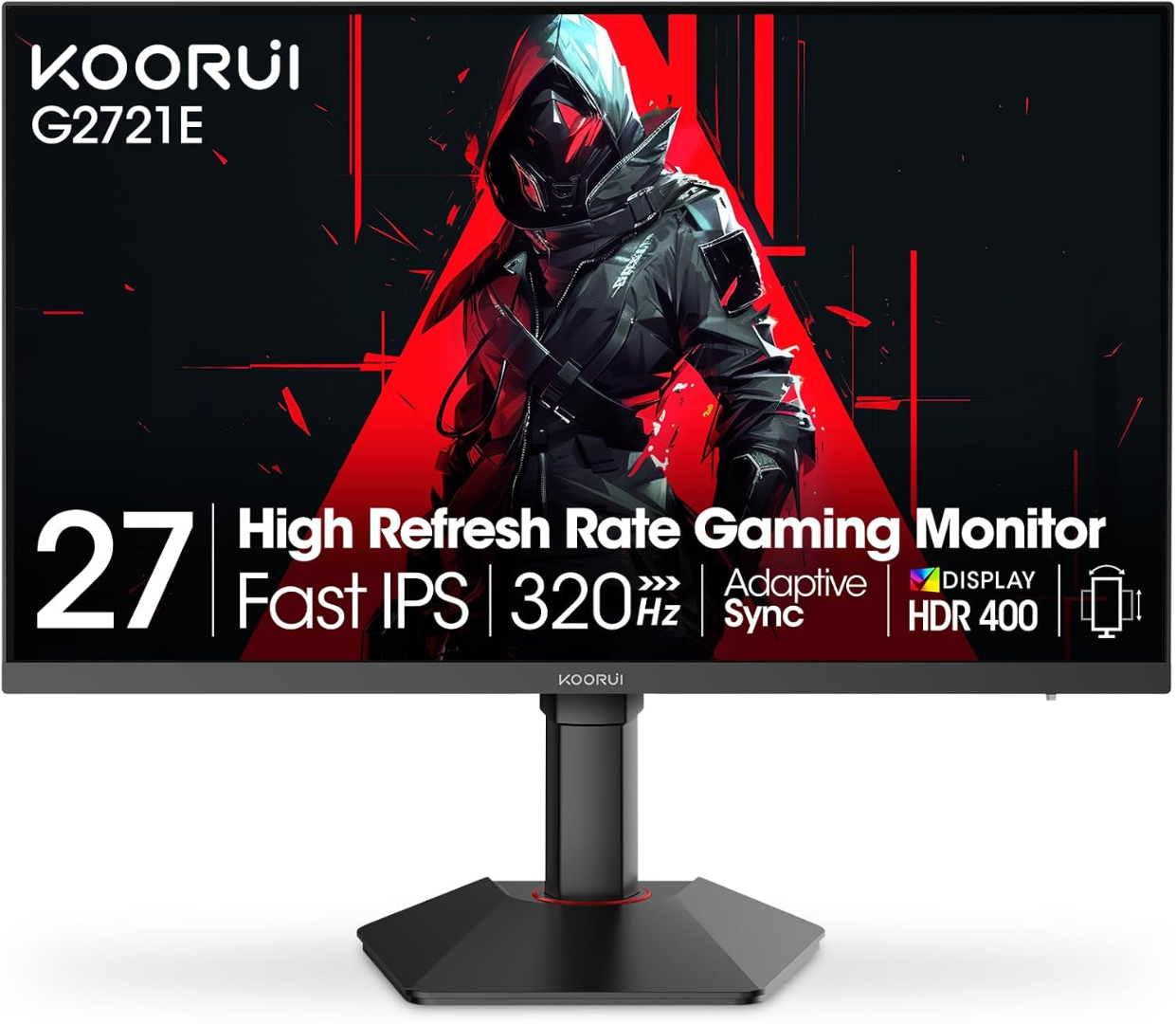 Koorui G2721E 27-Inch IPS QHD 320Hz Gaming Monitor