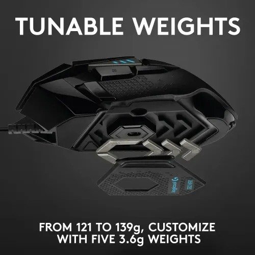 Logitech G502 HERO High Performance RGB Gaming Mouse