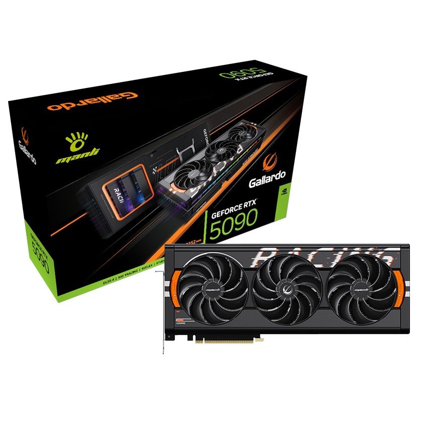 Manli Gallardo GeForce RTX 5090 OC 32GB GDDR7 Graphics Card