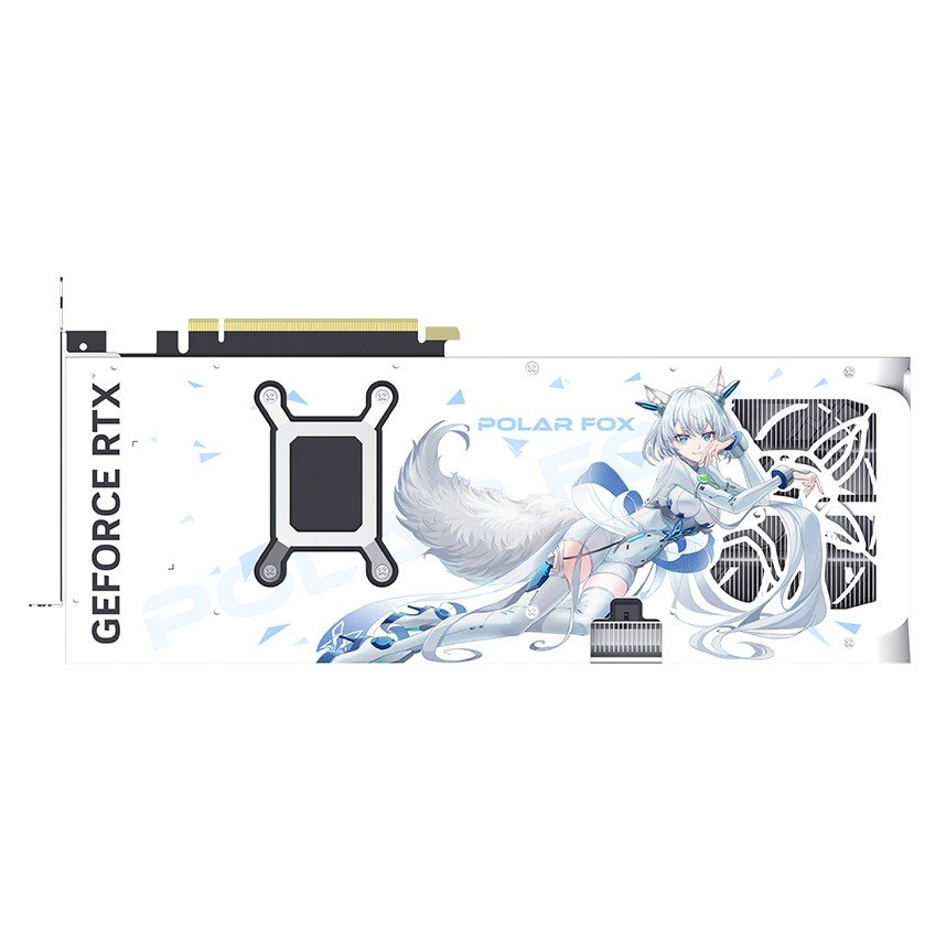 Manli Polar Fox GeForce RTX 5070 Ti OC 16GB GDDR7 Graphics Card