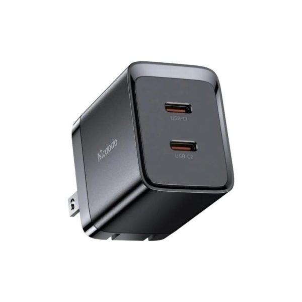 Mcdodo GaN 40W Dual Type-C Port Power Adapter (US Plug)
