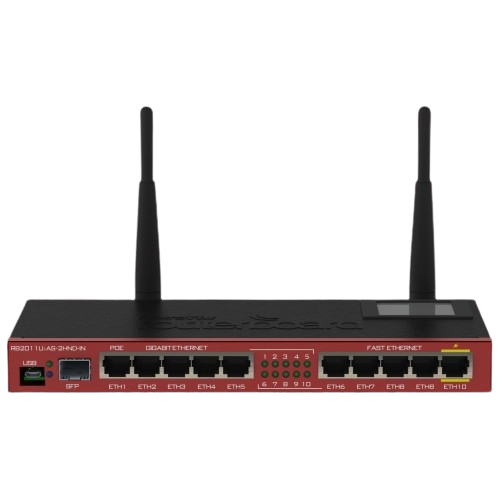 Mikrotik RB2011UiAS-2HnD-IN Gigabit Ethernet Router