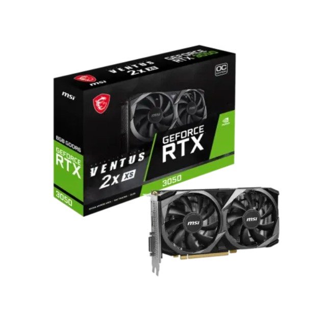 MSI GeForce RTX 3050 VENTUS 2X XS 8GB OC GDDR6 Graphics Card