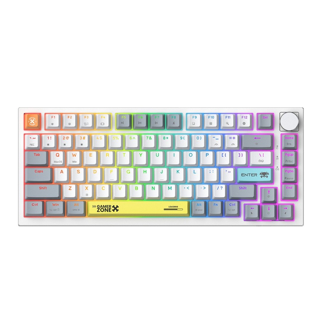 Onikuma G52 RGB Wired 82-key Gaming Mechanical Keyboard (Knob Edition)