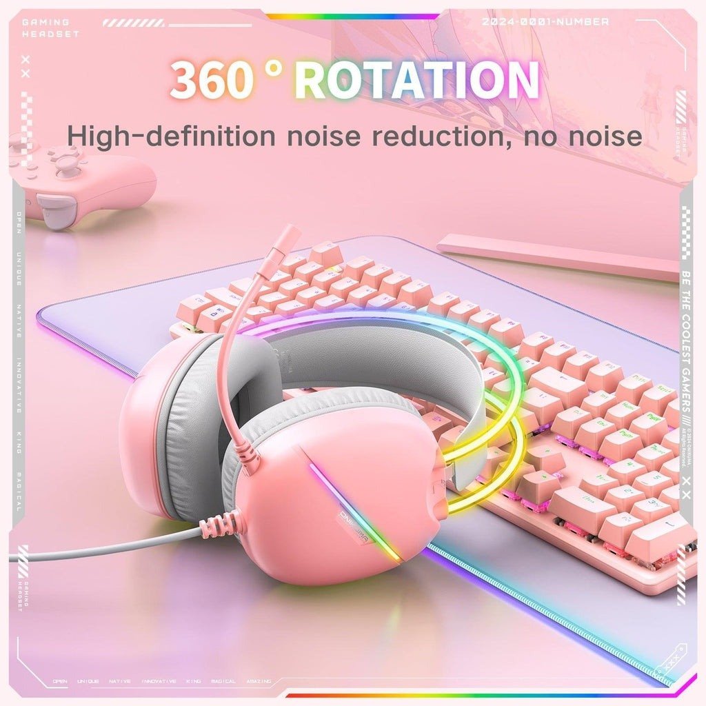 ONIKUMA X33 Muli-device Wired Gaming Black Headset