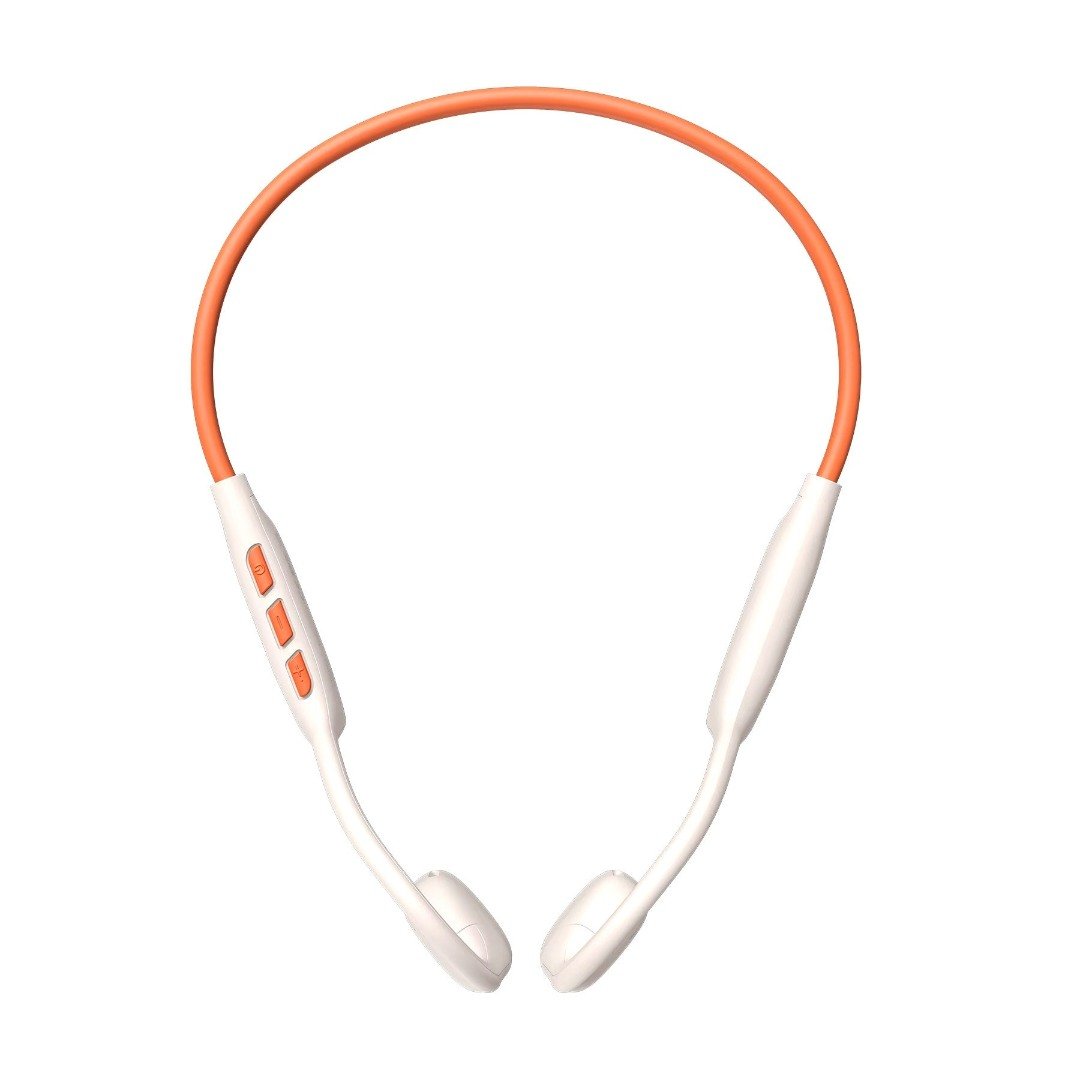 Onikuma T37 Wireless Earphone White Orange