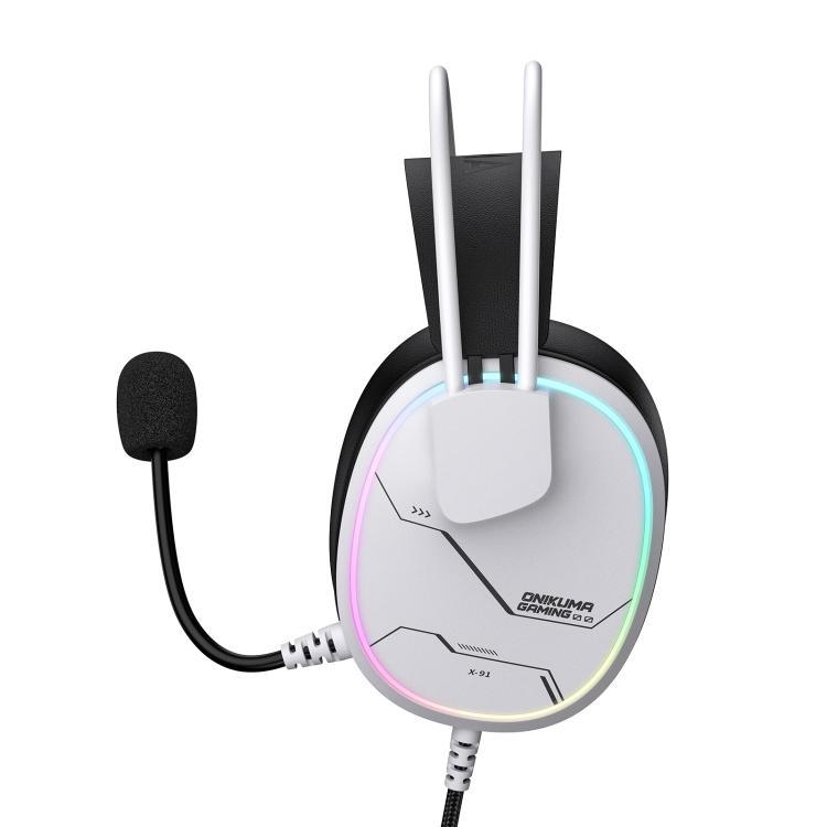 ONIKUMA X91 Over-Ear Wired Gaming Headset with HD Mic & Multi-Device Comfort