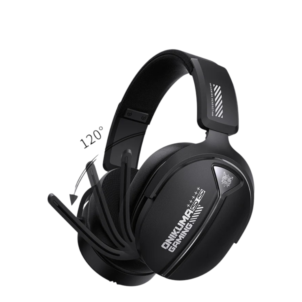 ONIKUMA GT887 Four-Mode Bluetooth Headset Ultra-Low Latency with Rotatable Microphone