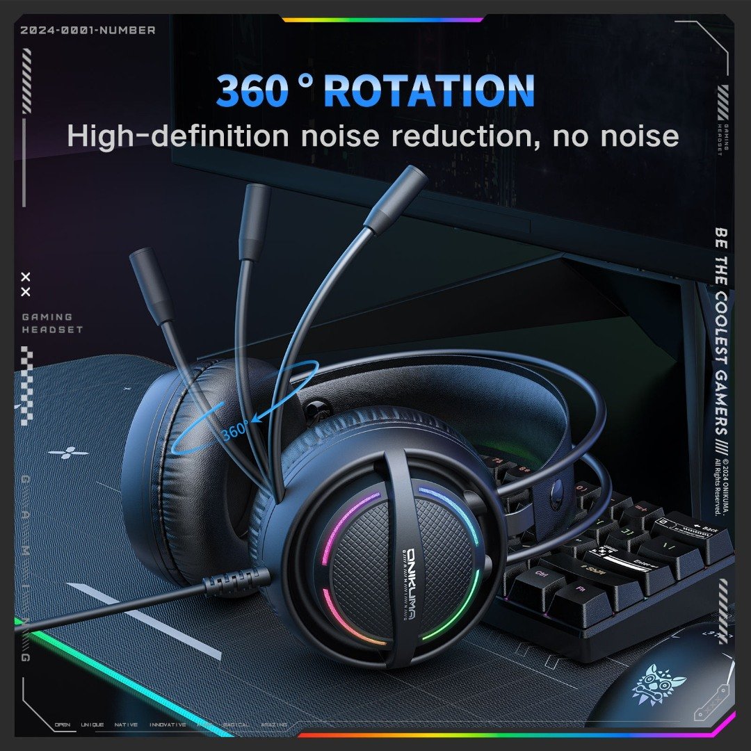 ONIKUMA X88 wired Gaming Headphone