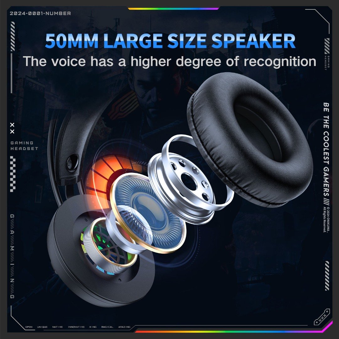 ONIKUMA X88 wired Gaming Headphone