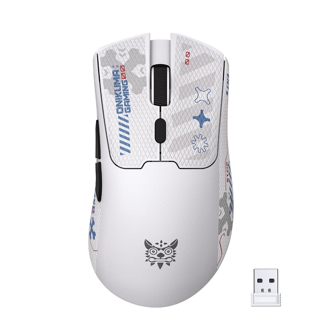ONIKUMA DM01 Lightweight Low Latency DIY Custom Stickers Wireless Mouse