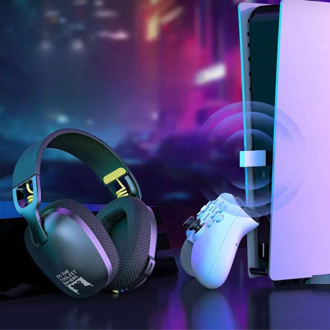 ONIKUMA B2 2.4GHz Tri-mode 7.1 Surround Sound Lightweight Gaming Headset