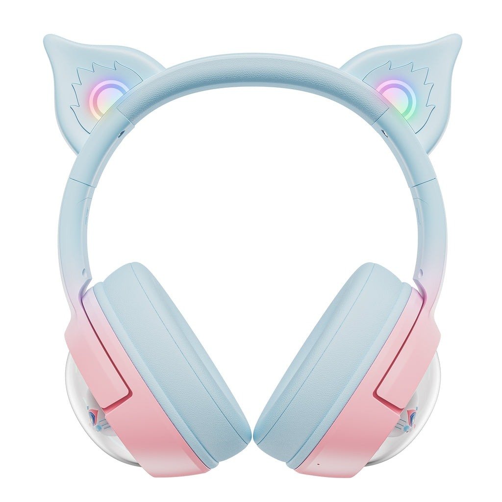 ONIKUMA B5 RGB Cat Ear Tri-Mode Wireless Gaming Headset