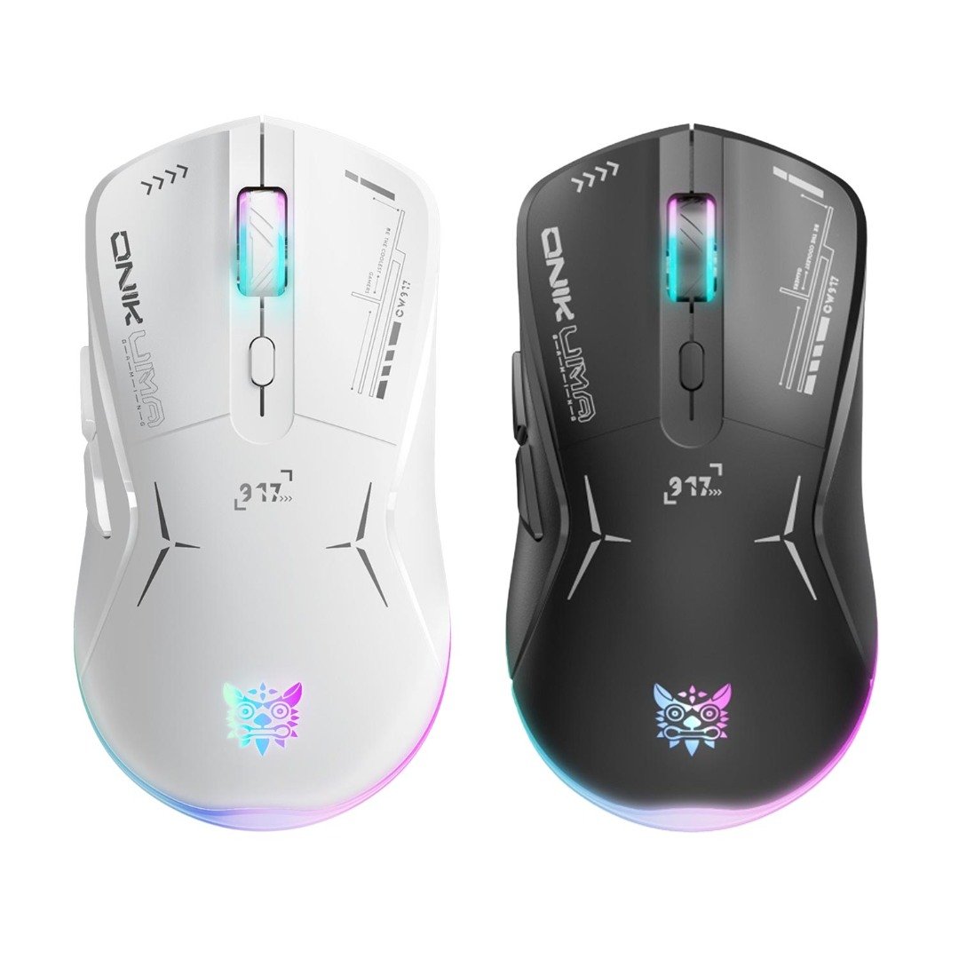ONIKUMA CW917 RGB Dual Mode Wired + 2.4GHz Wireless Mouse