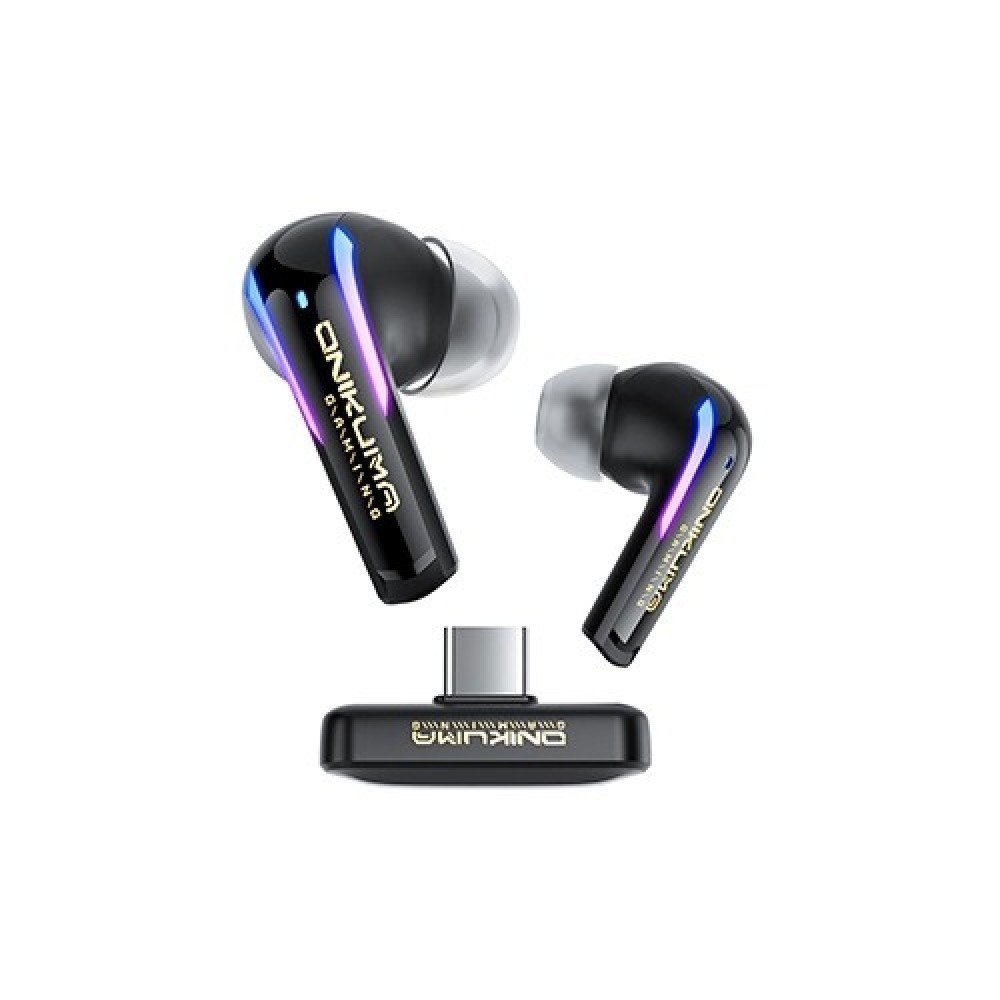 ONIKUMA T27 2.4G Wireless Gaming Earbuds with ENC Mic