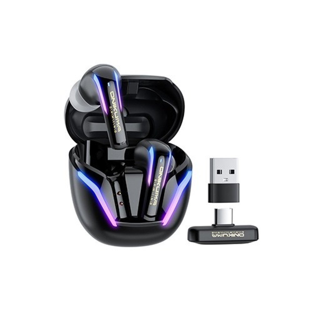 ONIKUMA T27 2.4G Wireless Gaming Earbuds with ENC Mic