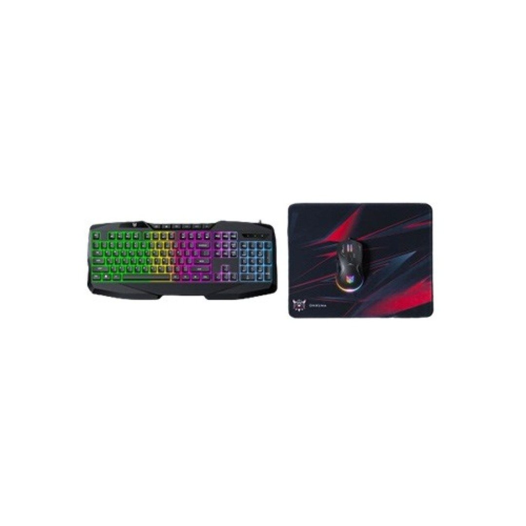 Onikuma TZ3006 3 in1 Gaming combo Black