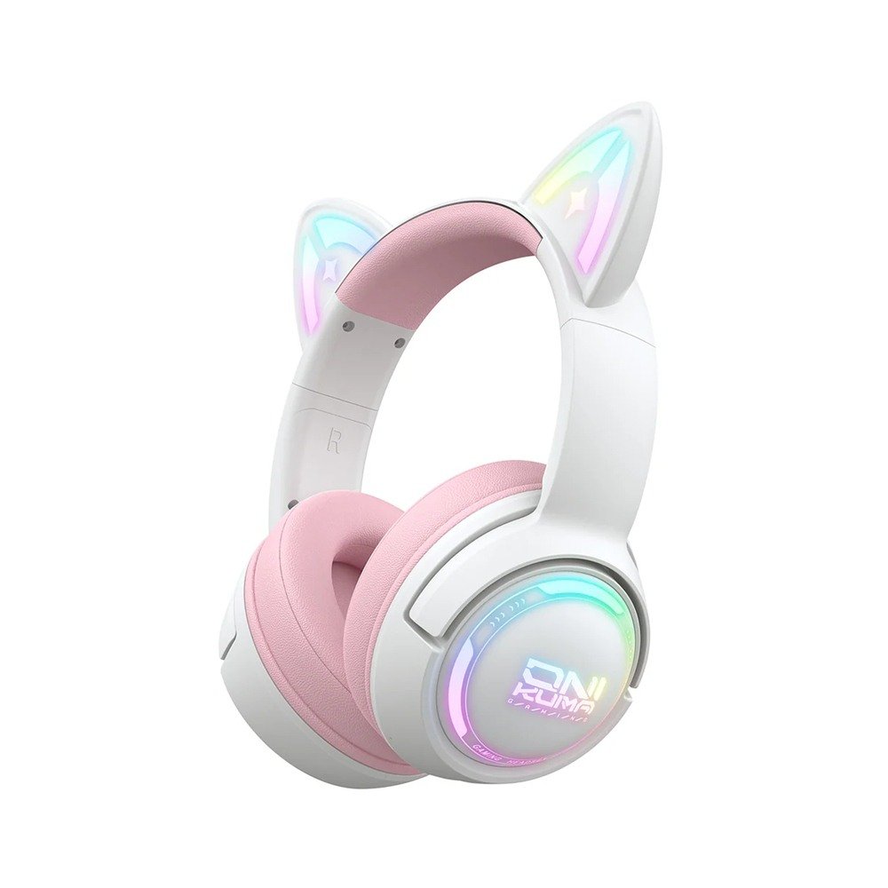 ONIKUMA GT838 Wireless RGB Gaming Blue Headset with Microphone