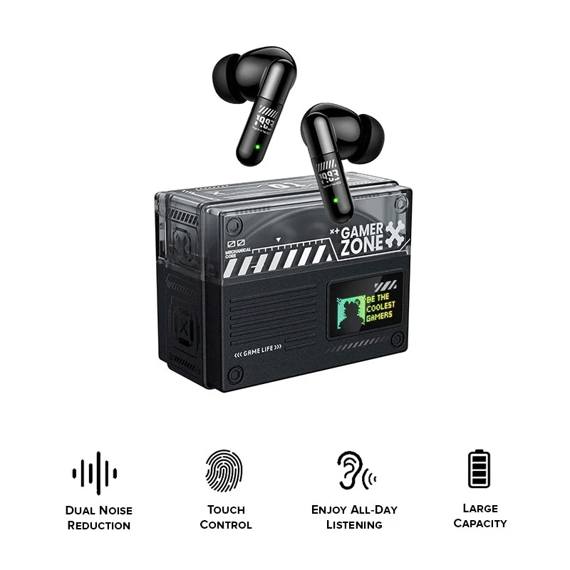 ONIKUMA TX602 Tri-mode Gaming Earbuds 2.4G Wireless Noise Cancelling Buds