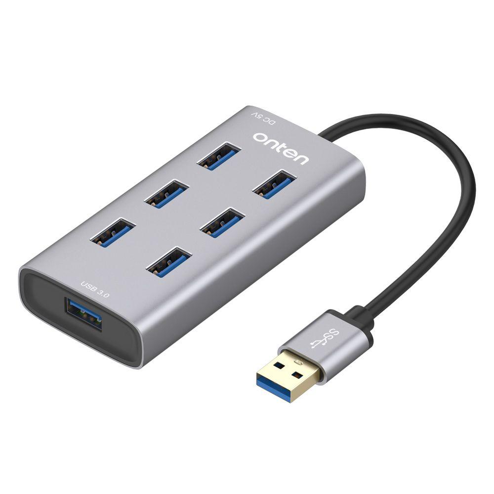 Onten USB 3.0 7-port HUB (Aluminum Alloy)