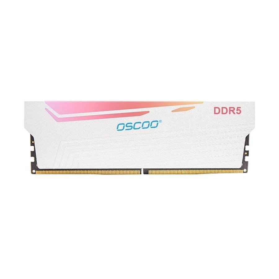 Oscoo 32GB RGB DDR5 5600MHz White Heatsink Desktop RAM #OSC-D5-R500-RADIANTX