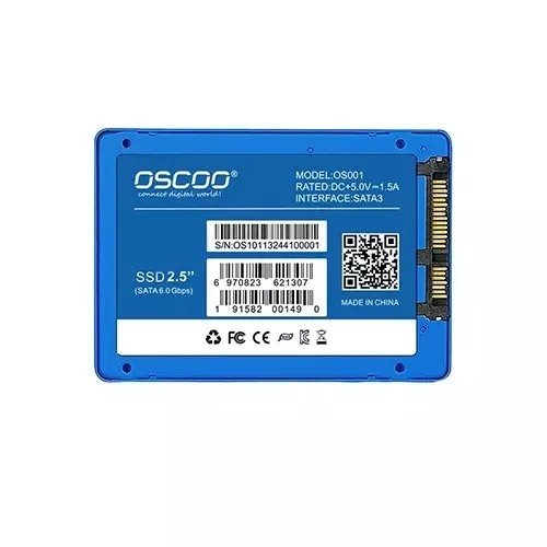 OSCOO SSD-001-BL 512GB 2.5-inch SATA SSD (Blue)